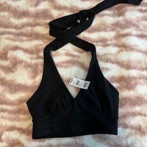 Tilly’s Black Halter Top NWT